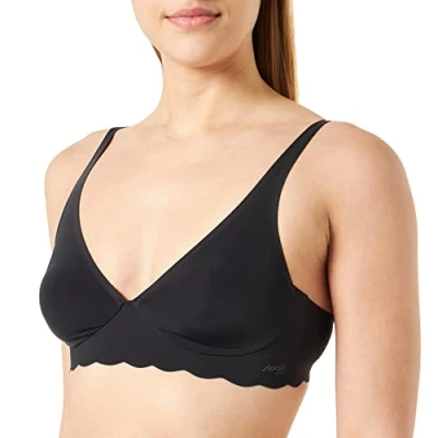 Image de Sloggi Zero Microfibre 2.0 H Soft Bra Femme, Black, XL