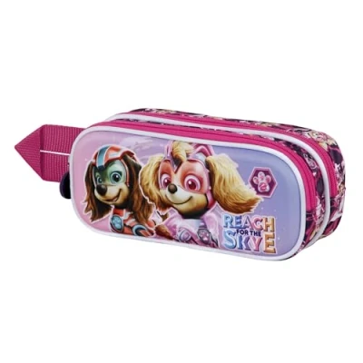 Image de Karactermania PAW Patrol Mighty 3D Double Trousse pour enfants, Taille: One Size, Rosa