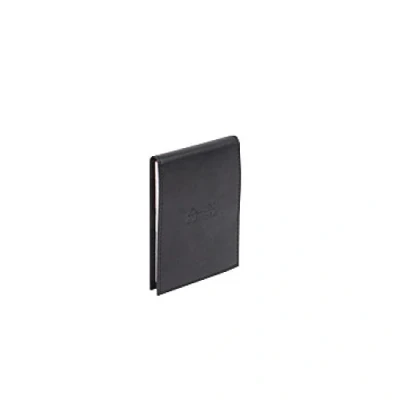 Image de RHODIA 118119C Étui Porte Bloc+ Bloc Notes Agrafé N11 Noir A7 8,4 x 11,5 cm Petits Carreaux 80 Feuilles Détachables Papier Clairefontaine Blanc g/m² Crayon Simili Cuir