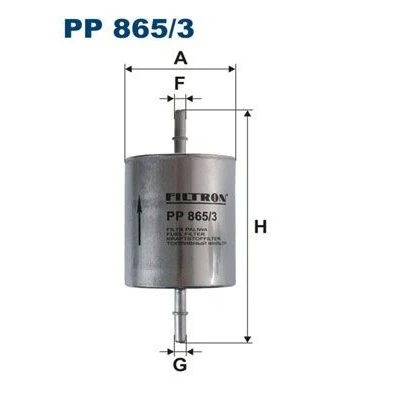 Image de FILTRON PP 865/3 Filtre à Carburant de conduite 8mm FORD: Transit Mk6 Van, Camion Plateau / Châssis, MONDEO 3