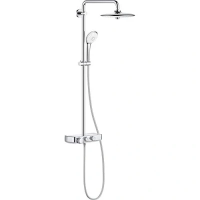 Image de GROHE Colonne de douche avec mitigeur thermostatique Euphoria SmartControl System 260 mm Mono 26509000 Chromé