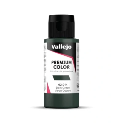 Image de Peinture Premium Vallejo 60 ml Choix de couleurs vert foncé
