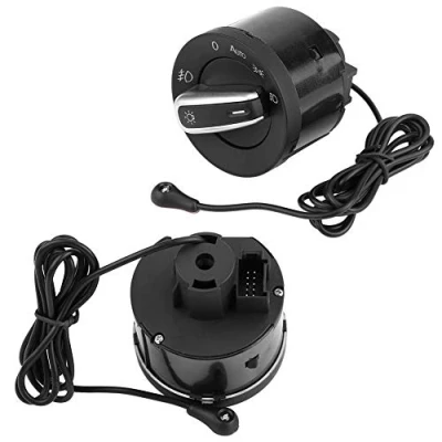 Image de commutateur de phare, commande commutateur, lampe phare automatique Module capteur lumière pour Passat Golf MK5 Mk6 Tiguan B6 Touran