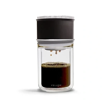 Image de Fellow Set de préparation café pour avec adjuvant, verre à essai et 20 filtres en papier Ensemble (10 onces) [X]