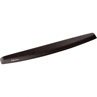 Image de Fellowes 9178201 Repose Poignet Ergo Mouss&#039; pour clavier Noir 2,94 x 19,94 0,94 pouces
