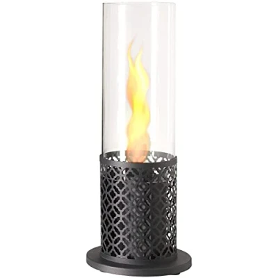 Image de Cheminée décorative au bioéthanol avec effet tornade de feu [Carlo Milano]