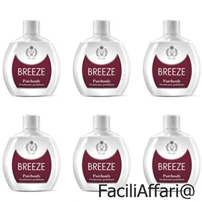 Image de Breeze Déodorant Squeeze Patchouly 100 ml