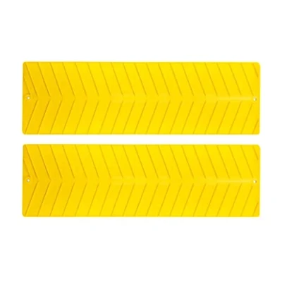 Image de ProPlus 360833 Jeu de 2 Plaques Désensablages Grip System, 740 x 225 mm Jaune