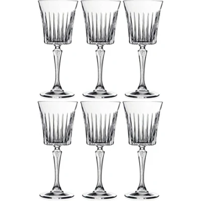 Image de Rcr Timeless Vap à Eau, Verre, Transparent, Confection de 6 Pièces (lot 6)
