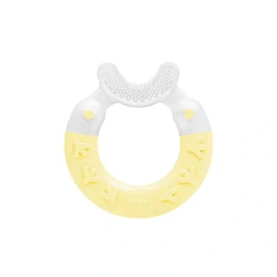 Image de MAM Anneau de dentition Nettoyant avec brosse à dents douce intégrée
