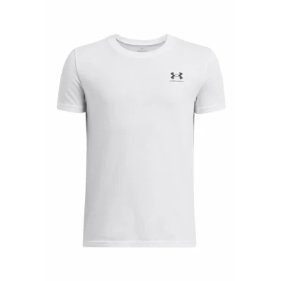 Image de Under Armour Shortsleeve Tshirt de sport White pour enfants, Taille: 14 16a,