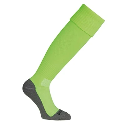 Image de uhlsport Team Pro Essential Chaussettes Mixte Enfant, Fluo Vert, FR : XS (Taille Fabricant 28 32)