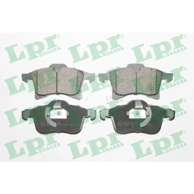 Image de LPR 05P1197 Jeu de plaquettes frein OPEL: Corsa D 3/5 portes, E Zafira B, VAUXHALL: Astra Mk5, Mk5 Sport Hatch, Mk2