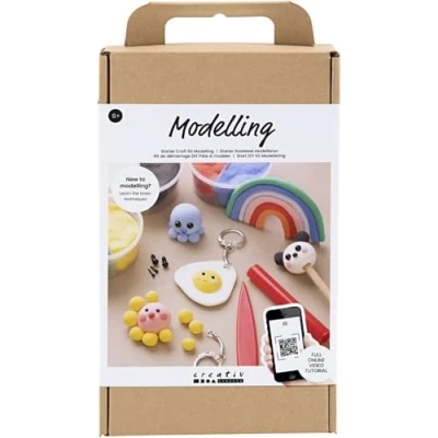 Image de Creativ COMPANY Craft Kit Start DIY Modeling, Fantasy figures, 1 hp. (977545)