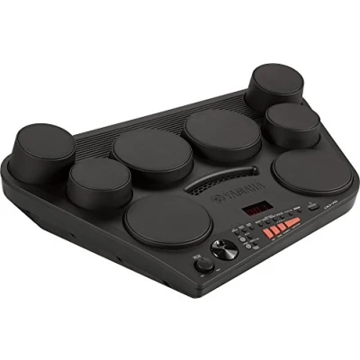 Image de Yamaha DD 75 Kit de Batterie électronique numérique transportable avec 8 pads dynamiques, contrôle volume et prise casque Noir