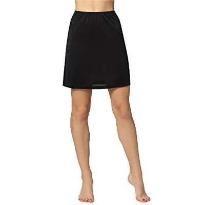 Image de Bellivalini Jupon sous Robe Jupe Lingerie vêtements Femme ME897 (Noir, M)