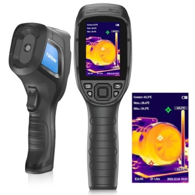 Image de TOPDON TC004 Lite Caméra Thermique Infrarouge, 240x180 IR Résolution Imageur Thermique, 15 Heures d&#039;autonomie, 20C à 550C, 1X/2X/4X Image Zoom,25Hz