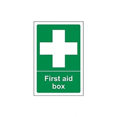Image de vsafety 31004 ag s &quot;First Aid Boîte Premiers Secours General signe, autocollant, Portrait, 100 mm x 150 mm, vert