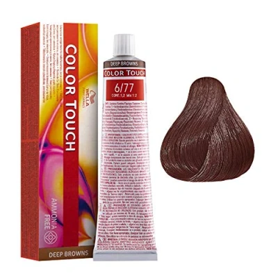 Image de Wella Professionals Color Touch 6/77 Lot de 3 colorations Blond foncé/marron intense 60 ml