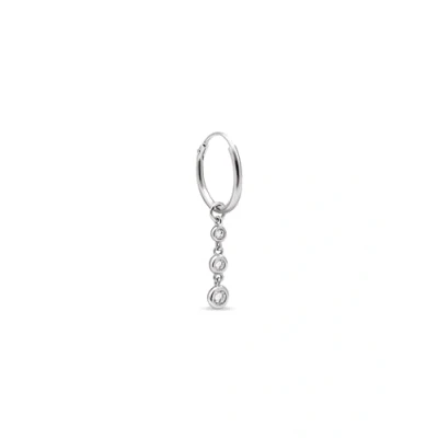 Image de Singularu Triple Spark Boucles d&#039;oreilles, Femme, Taille: One Size, Silver