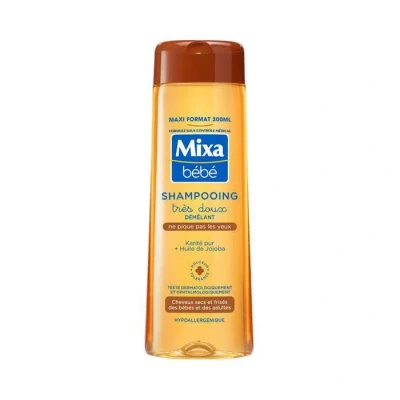 Image de Mixa Bébé Shampooing Démêlant Très Doux Karité 300ml