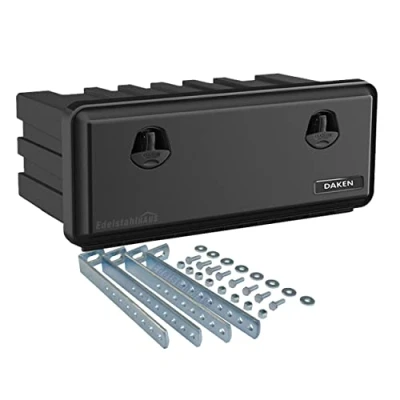 Image de J090+VH401 Bac de rangement pour camion 900 x 367 450 mm + support vertical