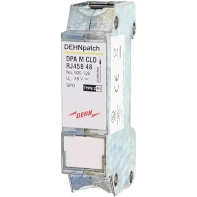 Image de Dehn 929126 parafoudre Parasurtenseur Patch classe d RJ45B 48 V