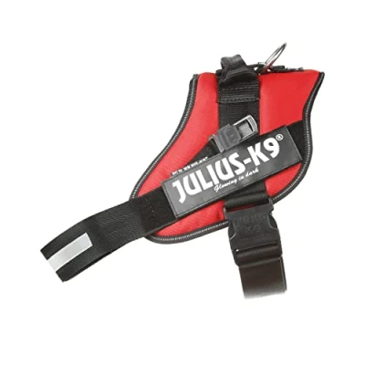 Image de Julius K9, IDC Harnais pour Chien Guide Aveugle sans poignée, Taille 3, Rouge