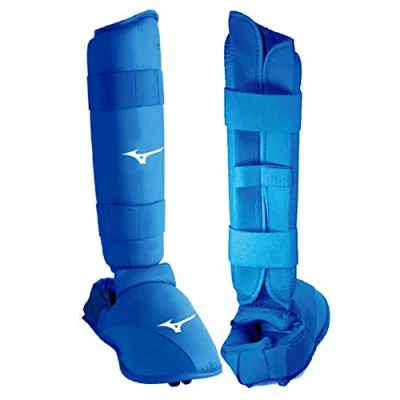 Image de Mizuno Karate Shin Instep REPLACE Femme/Homme Taille XL