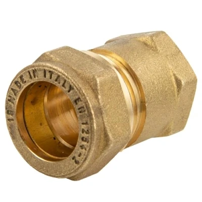 Image de Bague de serrage en tecuro MS connecteur, manchon Raccord union avec filetage 22 mm x 3/4 IG