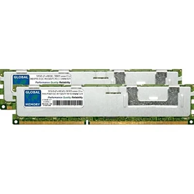 Image de 32Go (2 x 16Go) DDR3 800/1066/1333/1600/1866MHz 240 PIN ECC REGISTERED DIMM (RDIMM) MÉMOIRE KIT POUR SERVEURS/WORKSTATIONS/CARTES...