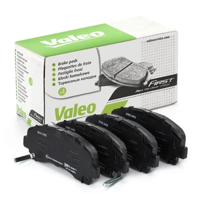 Image de VALEO 302571 Jeu de plaquettes frein Essieu avant contact signal d&#039;usure inclus avec tôle anti bruit ISUZU: D Max 1 Pickup, II Pick up