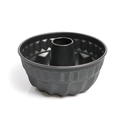 Image de Moule à kouglof KAISER D: 24 cm Noir Ovale A brioche