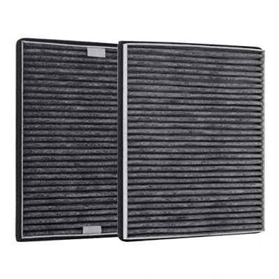 Image de Supremery Lot de 2 filtres à charbon actif compatibles avec Miele DKF 12 P hottes Filtre odeurs