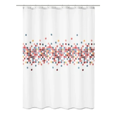 Image de Kleine Wolke Cora Rideau de Douche en Polyester Multicolore 180 x 200 cm