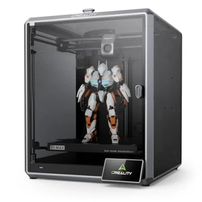 Image de Creality K1 Max Imprimante 3D avec Mise à Niveau Entièrement Automatique, 600mm/s Ultra Rapide Vitesse, Caméra AI, Double Refroidissement, Grande Taille d&#039;impression 300x300x300mm