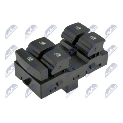 Image de NTY Interrupteur, lève vitre avant gauche EWS DW 005 CHEVROLET: Aveo 5 portes