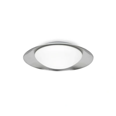 Image de Luminaire applique Side LED D39 cm Blanc/Nickel 0,000000 Gris