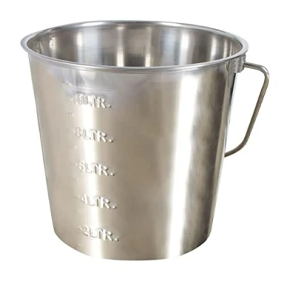 Image de Kerbl Seau Acier Inoxydable 12,3L