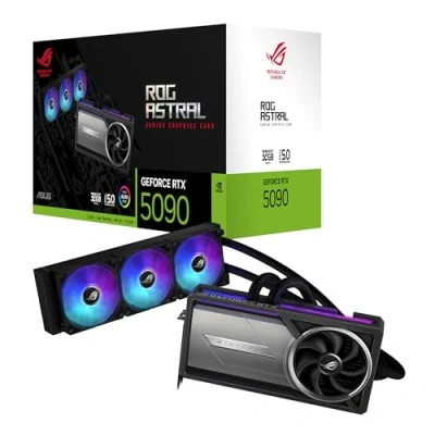 Image de ASUS ROG Astral LC RTX5090 32G GAMING NVIDIA GeForce RTX 5090 32 Go GDDR7 Neuf