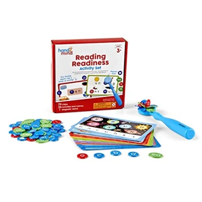 Image de Learning Resources kit d’activités de préparation à la lecture , d’apprentissage multisensoriel pour l’apprentissage en classe, 94 pièces, partir 3 ans