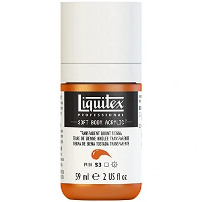Image de Liquitex Professional Acrylique Soft Body 59ml Terre De Sienne Brulee Transp