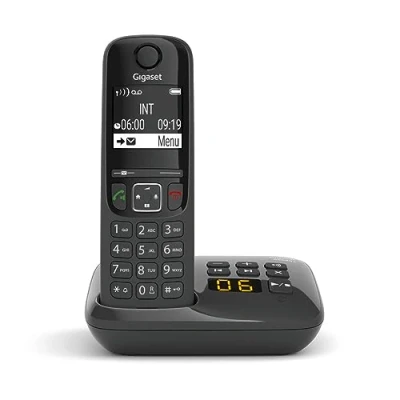 Image de GIGASET AS690 A, Le sans Fil avec Messagerie vocale, Large répertoire, Mains Libres et Menu Simple à Utiliser