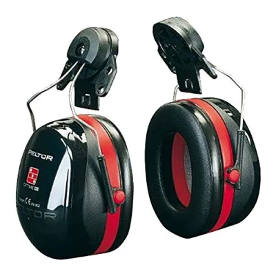 Image de Casque 3M H540P3H 413 SV Peltor Optime Iii Att., Noir/rouge