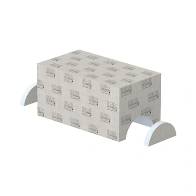 Image de LUX ELEMENTS Banquette de Douche prêt à carreler 90 x 50 45 cm I Droite en Mousse Dure pour Utilisation Devant Un Mur ou dans Une Niche