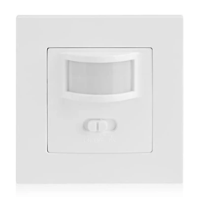 Image de Acouto Commutateur de Capteur, AC 110V 240V Infrarouge PIR Capteur Mouvement encastré Interrupteur D&#039;ampoule Lampe Murale
