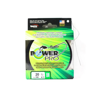 Image de Power Pro Tressé Spectra Line 20lb par 150yds Vert (1085)