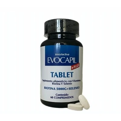 Image de Evocapil Plus de vitamines pour la perte cheveux et après greffe avec biotine du sélénium (3)