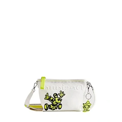 Image de Desigual Bols_Mickey Calpe, Across Body Bag Femmes, Blanc, Taille Unique