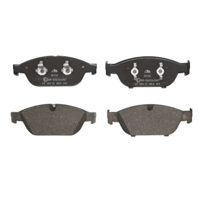 Image de ATE 13.0460 7334.2 Jeu de plaquettes frein préparé pour indicateur d&#039;usure, contact signal d&#039;usure exclu AUDI: A6 C7 Avant, A7 Sportback